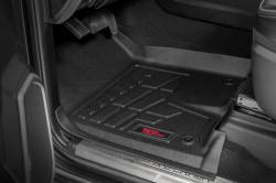 Rough Country Suspension Systems - Rough Country SM31430 Black Front/Rear Floor Liners for 19-26 Ram 2500 Crew - Image 2