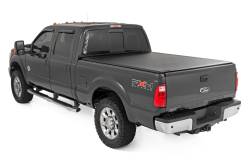 Rough Country Suspension Systems - Rough Country 42599650 Soft Roll-up Vinyl Tonneau Cover for 99-16 Ford SD 6.8' - Image 3