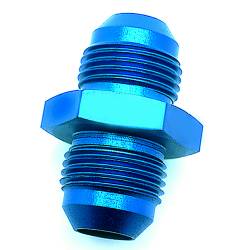 SpeedFx - SpeedFX 560415 Coupler Fitting Straight Flare Union -4AN Blue Anodized EACH - Image 1