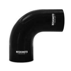 Mishimoto - Mishimoto MMCP-R90-3540BK 90Deg Silicone Transition Coupler 3.50"-4.00" Black - Image 1
