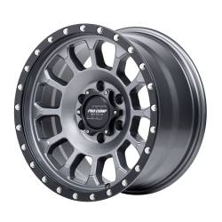 Pro Comp Wheels - Pro Comp Wheels PA34 ROCKWELL 17x8.5 5x5.0 0mm Graphite/Black Lip PXA2634-78573 - Image 1
