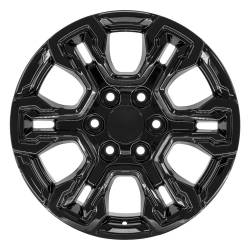 OE Wheels LLC - OE Wheels CV65 18x8.5 6x5.5 26mm Gloss Black CV65-18085-6550-26B - Image 2