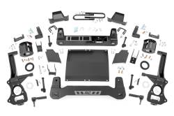 Rough Country Suspension Systems - Rough Country 110100D 6" Lift Kit for 25-26 Silv/Sierra 1500 4WD w/ARC Diesel - Image 1