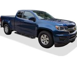 APS - APS A-Series Running Boards Black 15-25 Colorado/Canyon Extended WB03AAI7M - Image 2