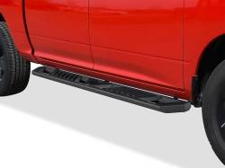 APS - APS A-Series Running Boards Black for 09-18 Ram 1500/09-25 HD Crew WB04ABJ8M - Image 1
