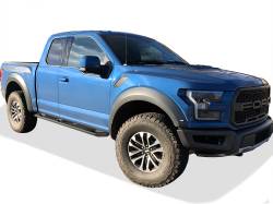 APS - APS A-Series Running Boards Black 15-25 F150/17-25 Super Duty Ext WB06AAH8M - Image 2