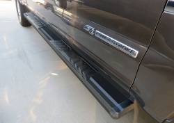 APS - APS S-Series Running Boards Black 15-25 F150/Super Duty Crew WB06SAG5B - Image 1