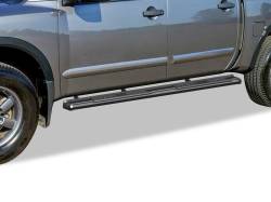 APS - APS S-Series Running Boards Black for 04-25 Titan/XD Crew WB14SJE0B - Image 1