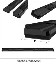 APS - APS S-Series Running Boards Black for 05-25 Frontier Crew WB14SJI5B - Image 3