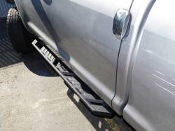 APS - APS A-Series Running Boards Black for 07-21 Toyota Tundra CrewMax WB20AJI8M - Image 1