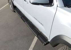 APS - APS S-Series Running Boards Black for 05-23 Tacoma Double WB20SJE8B - Image 1