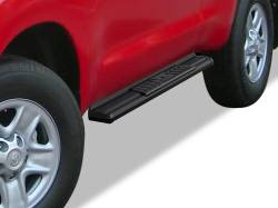APS - APS S-Series Running Boards Black for 07-17 Toyota Tundra Reg WB20SAD0B - Image 1