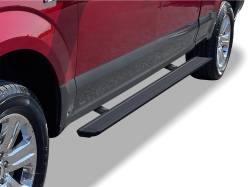 APS - APS PB06WAG5B W-Series Power Running Boards Black for F150/Super Duty Crew - Image 1