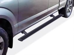 APS - APS W-Series Power Running Boards Black F150/Super Duty Extended PB06WAH8B - Image 2