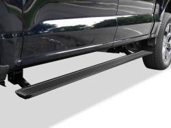 APS - APS W-Series Power Running Boards Black F150/Super Duty Crew PB06WAF4B - Image 2
