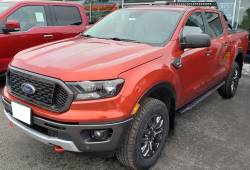 APS - APS T-Series Running Boards Black 19-23 Ford Rangler Crew WB06TBC9B - Image 3