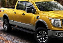 APS - APS T-Series Running Boards Black for 04-25 Titan/XD Crew WB14TJE0B - Image 1