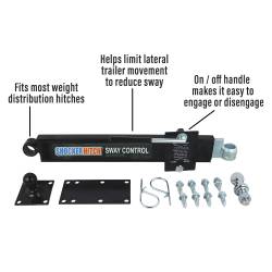 Shocker Hitch - Shocker Hitch SH-1001 Shocker Hitch Sway Control Friction Arm Bar Kit - Image 2