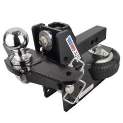 Shocker Hitch - Shocker Hitch SH-HDMB610-200-25SC Shocker HD 20K 2" Max Black Air Receiver Hitch - Image 2