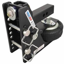 Shocker Hitch - Shocker Hitch SH-HDMB610-200-25SC Shocker HD 20K 2" Max Black Air Receiver Hitch - Image 5