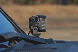 Rough Country Suspension Systems - Rough Country A-Pillar 2" LED Ditch Light Kit-Spot for Land Cruiser 72114 - Image 5