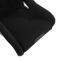 Simpson Safety - Simpson Safety S108-304 Club Series Cloth Bucket Seat Fixed Back Black Large 16" - Image 9