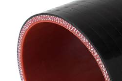 HPS Performance - HPS HTSOC-138-L4-BLK Black 1-3/8" ID 4" Long Silicone Offset Coupler Hose - Image 2