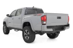 Rough Country Suspension Systems - Rough Country RCT0580CCB 3" Drop Step Nerf Bars Black for 05-23 Tacoma Double - Image 2