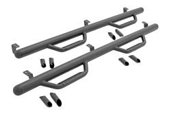 Rough Country Suspension Systems - Rough Country RCT0580CCB 3" Drop Step Nerf Bars Black for 05-23 Tacoma Double - Image 3