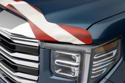 Husky Liners - Husky Liners 2818056 Eagle American Flag Bug Shield Hood Protector - Image 2
