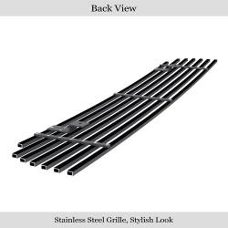 APS - APS Stainless Billet Bumper Grille Black for 01-04 Nissan Frontier GR14HED20J - Image 3
