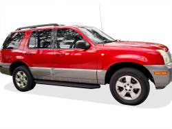 APS - APS H-Series Running Boards Black 02-05 Ford Explorer 4DR IB06RIB2H - Image 2