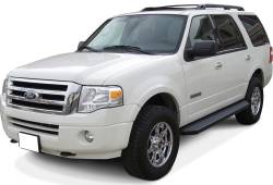 APS - APS H-Series IB06RIB4H Running Boards Black for 97-17 Ford Expedition - Image 2