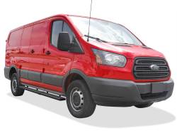 APS - APS IStep 5" Running Boards Black 15-25 Ford Transit Van IB06EDJ5B - Image 2
