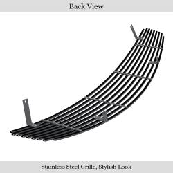 APS - APS Stainless Billet Grille Black for 03-07 G35 Coupe GR14HEF02J - Image 3