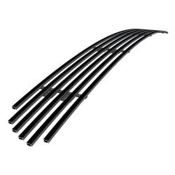 APS - APS Stainless Billet Bumper Grille Black for 02-04 Nissan Altima GR14FED07J - Image 2