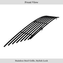 APS - APS Stainless Billet Grille Black for 07-11 Nissan Versa GR14HFD83J - Image 2