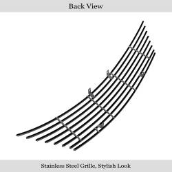 APS - APS Stainless Billet Grille Black for 07-11 Nissan Versa GR14HFD83J - Image 3