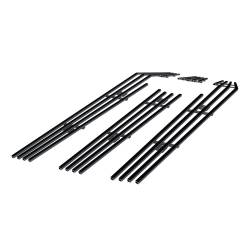 APS - APS Stainless Billet Grille Black 08-11 Cadillac CTS GR01FEB57J - Image 2