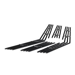 APS - APS Stainless Billet Grille Black 08-11 Cadillac CTS GR01FEB57J - Image 3