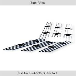 APS - APS Stainless Billet Grille-Polish 08-11 Cadillac CTS GR01FEB57S - Image 3