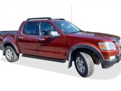 APS - APS IRunning Running Boards Black 07-10 Explorer Sport Trac IB06RJB8B - Image 2