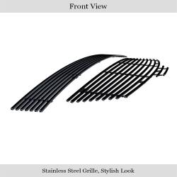 APS - APS Stainless Billet Grille Black for 07-09 Altima Sedan GR14HGG65J - Image 2