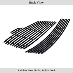 APS - APS Stainless Billet Grille Black for 07-09 Altima Sedan GR14HGG65J - Image 3