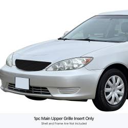 APS - APS Stainless Billet Grille Black for 02-06 Toyota Camry GR20HEC80J - Image 1