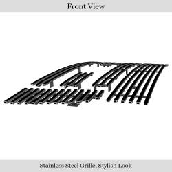 APS - APS Stainless Billet Grille Black 06-11 Ford Ranger FX4/XLT GR06FGG73J - Image 2