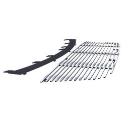 APS - APS Stainless Billet Grille-Polish 16-19 Ford Explorer GR06HFJ38S - Image 2