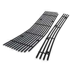 APS - APS Stainless Billet Grille Black 05-09 Ford Mustang V6 GR06FGI84J - Image 3