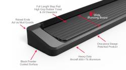 APS - APS IRunning Running Boards Black 04-08 Ford F150 Regular IB06RJD2B - Image 2