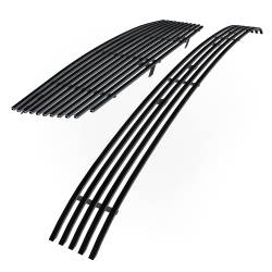 APS - APS Stainless Billet Grille Black for 04-06 Nissan Maxima GR14HGI81J - Image 2